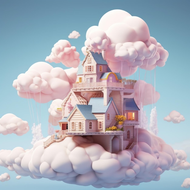 A house in the clouds