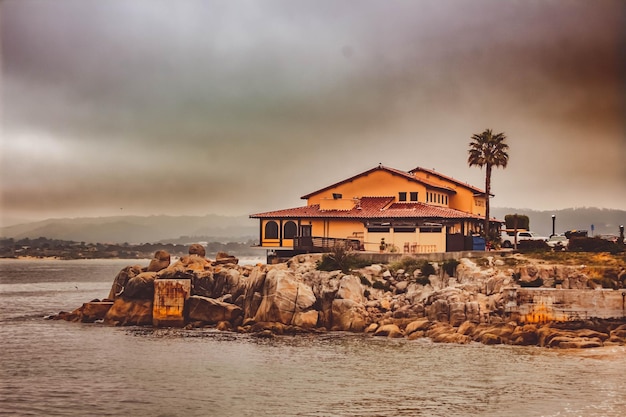 House In Coastal Area Of Monterey