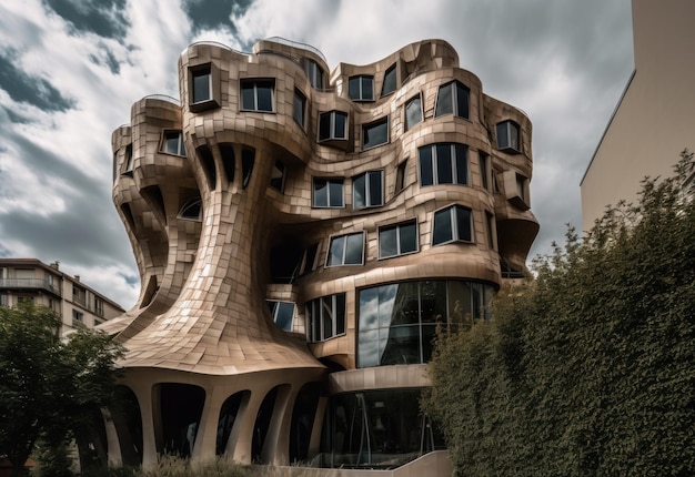 The house of the dancing house