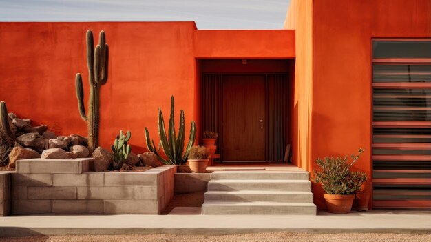 A house in the desert