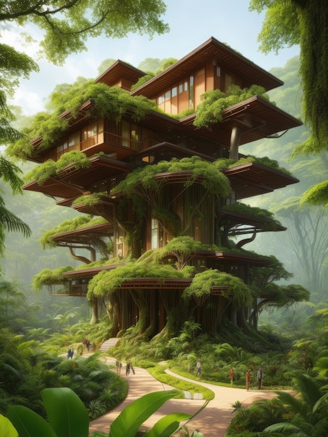 A house in the forest