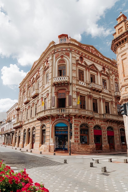 House of French architecture in cuenca ecuador