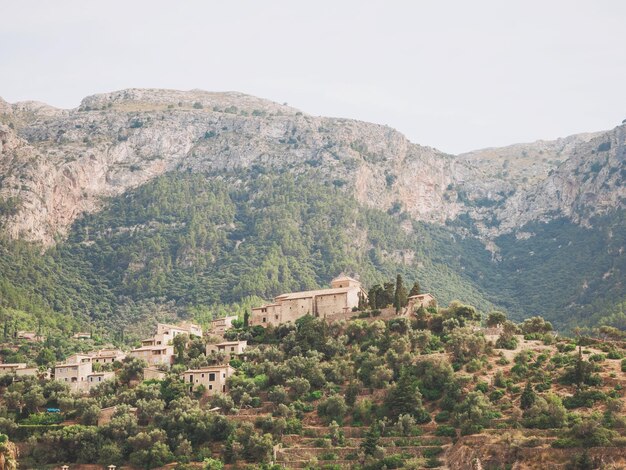 House on a hill in Deia