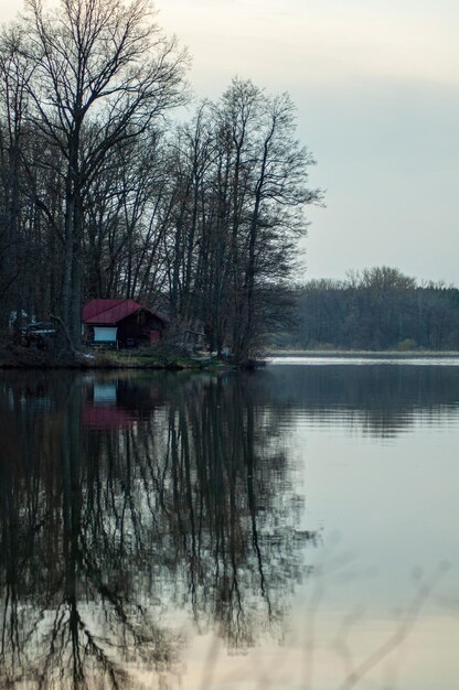 house on the lake