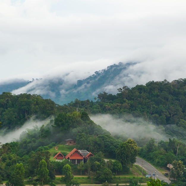 House in the mountains