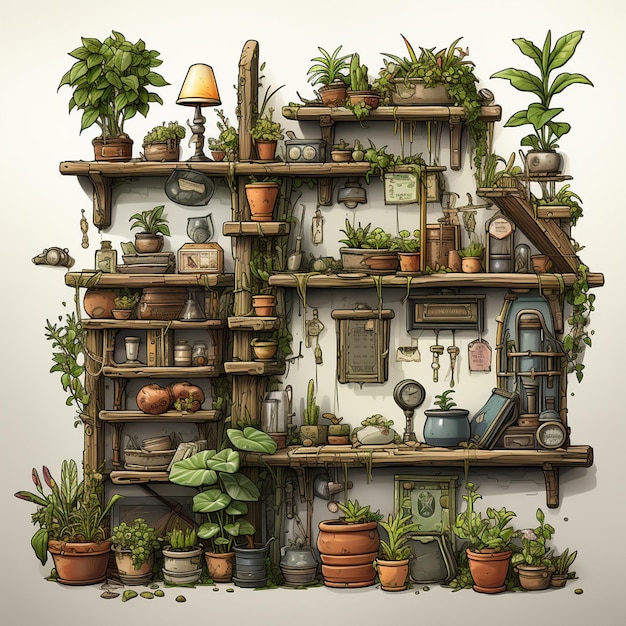 House Plants Game Assets