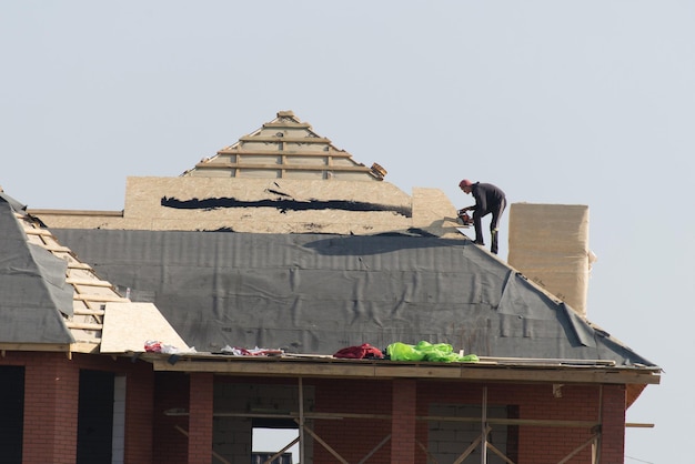 House roof construction