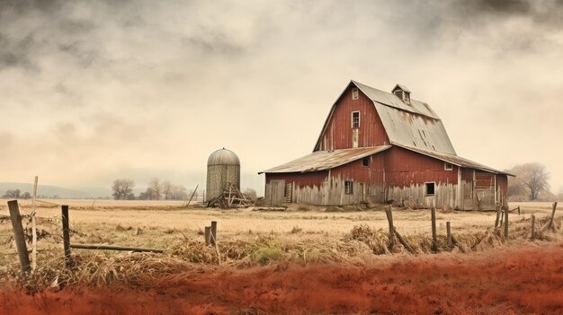 Photo house rustic farm