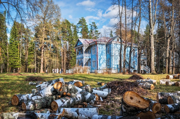 Casa della fanciulla di neve della tenuta di an ostrovsky shchelykovo kineshma