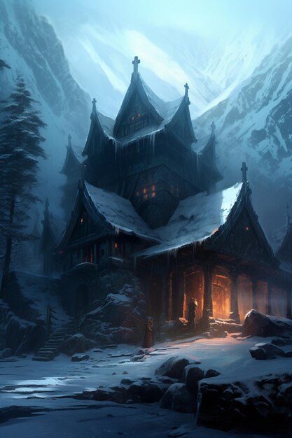 The house of the snow