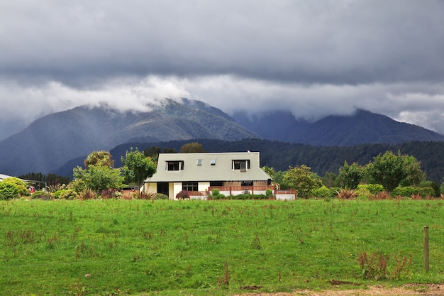 House on the South island, New Zealand