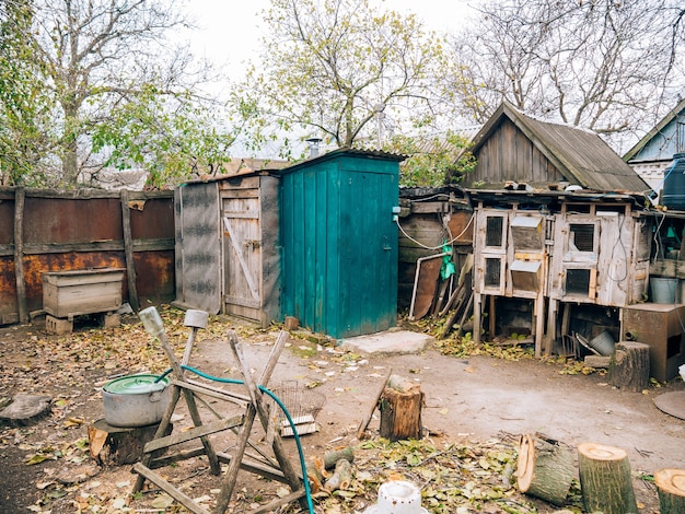 House in the ukrainian village