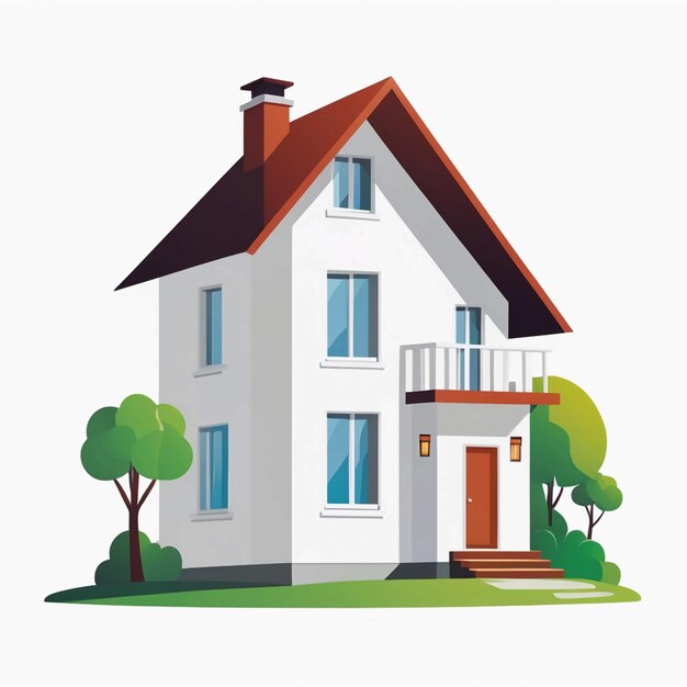 House vector flat icon