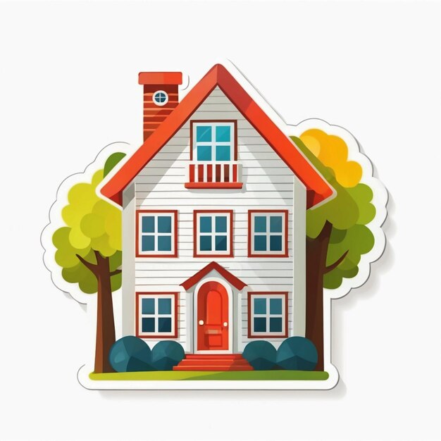 House vector flat icon