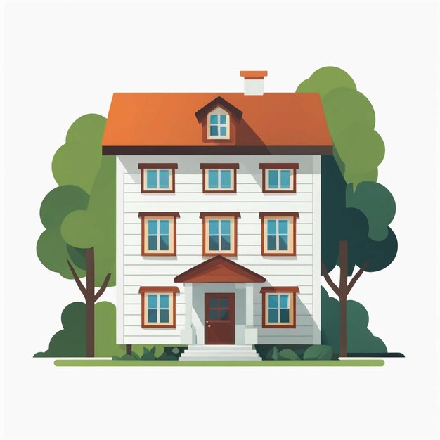 House vector flat icon