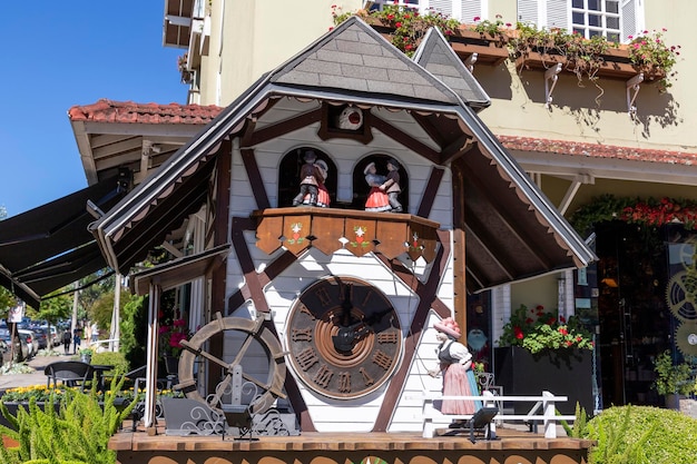 House of watches. attraction in the tourist city of Gramado.