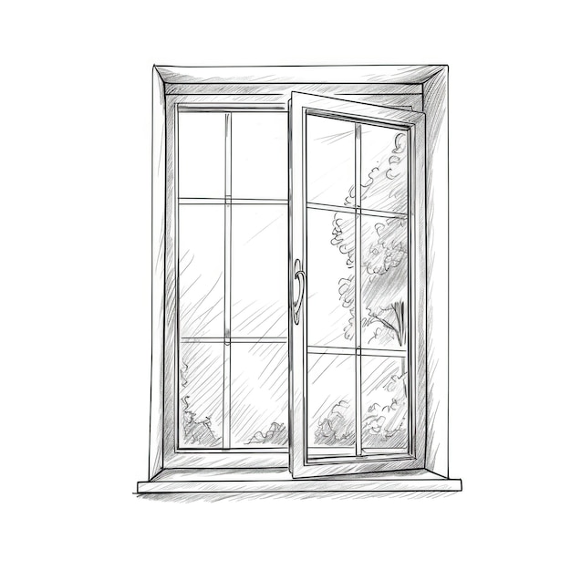 House Window ai generated