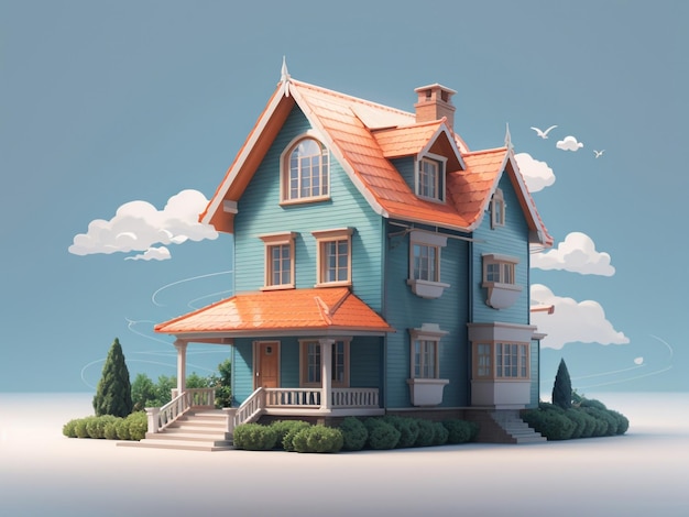 House with a Roof on HD Transparent Background PNG