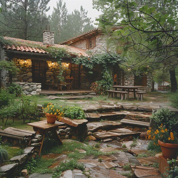 Дача красивая фото