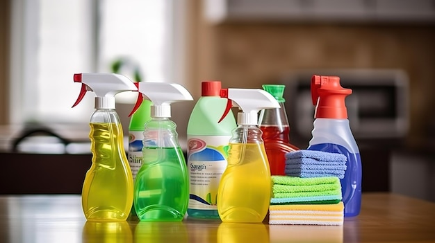 household cleaning products