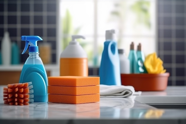 household cleaning products