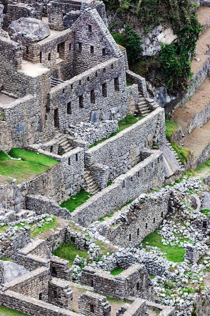 Houses and ancient walls