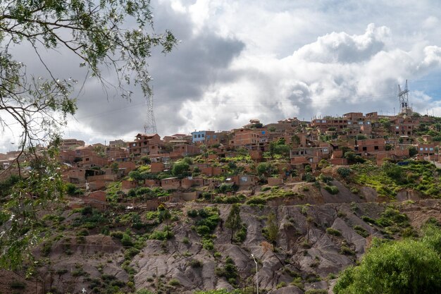 houses built on a hill hillside settlements urban development in latin america