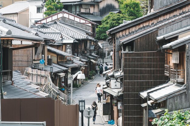 写真 町の広場の家