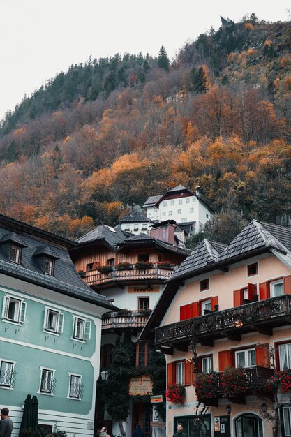 Foto case in montagna