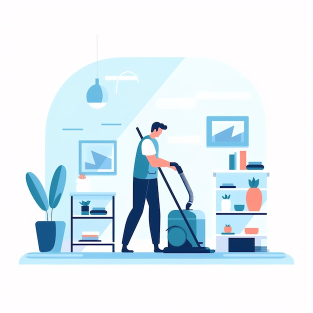 Houseworks vector illustration