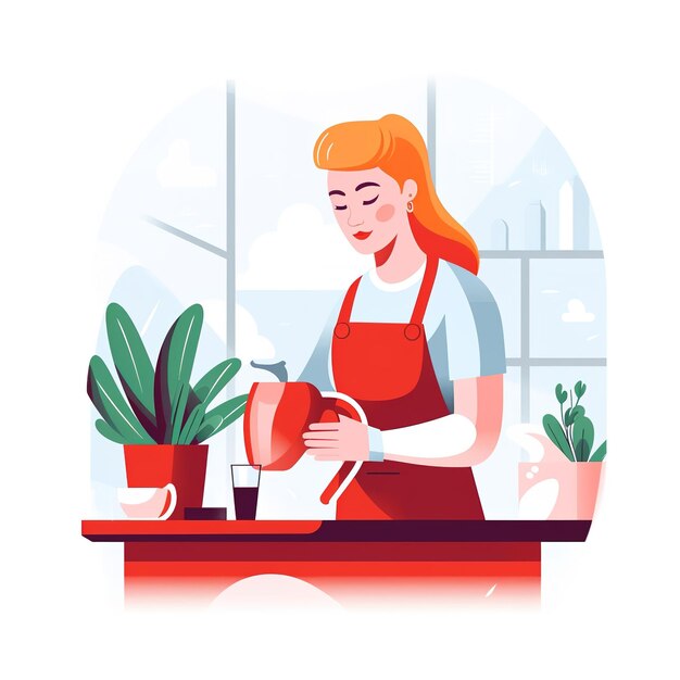 Houseworks vector illustration