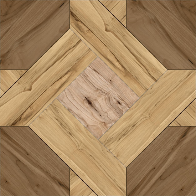 Hout naadloze textuur Geometrisch decor Houten parket