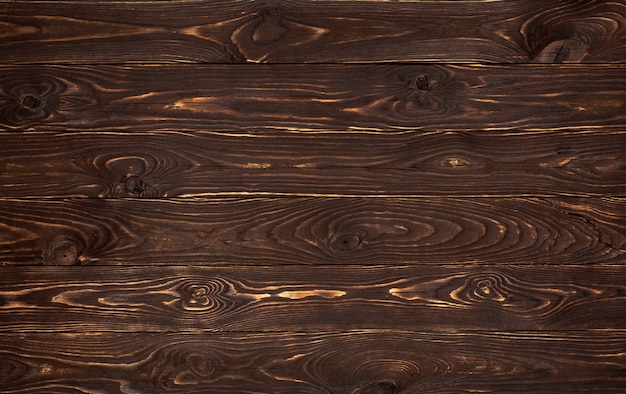 Houten achtergrond, rustieke bruine planken textuur, oude houten muur achtergrond