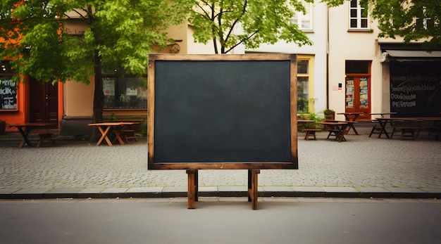 houten bord op straat p