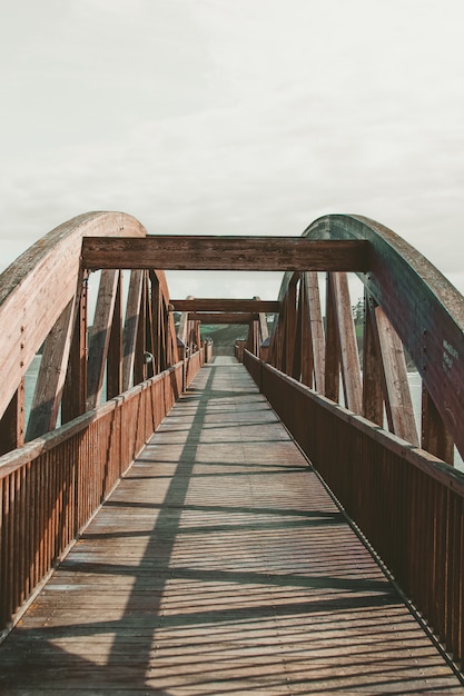 Houten brug