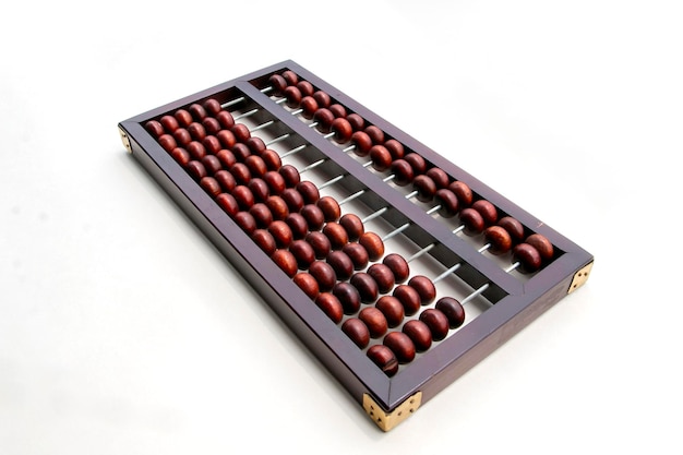 Houten Chinees Abacus - Suanpan klassieke oude rekenmachine