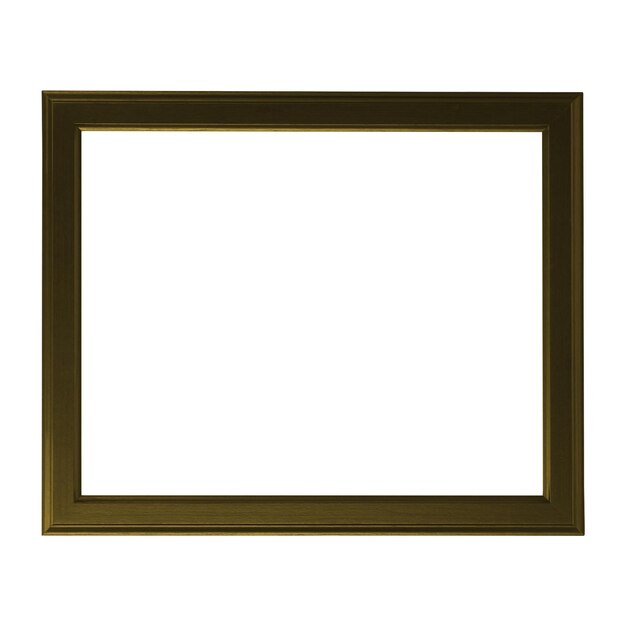 Foto houten frame foto geïsoleerd op wit