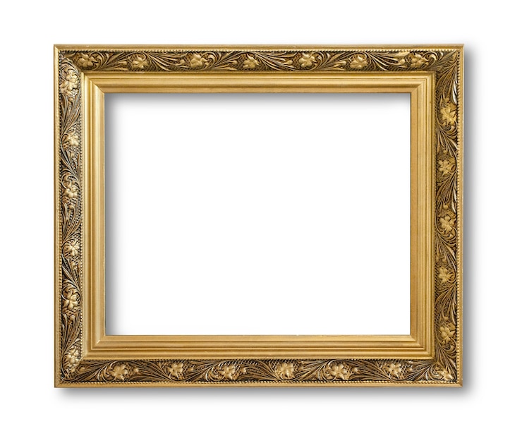 Houten frame voor schilderen of foto