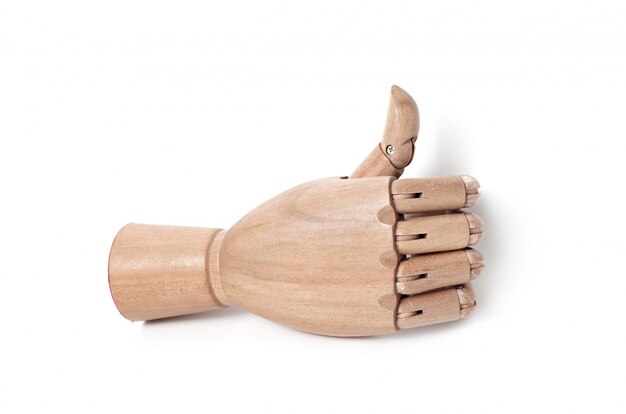 Houten hand