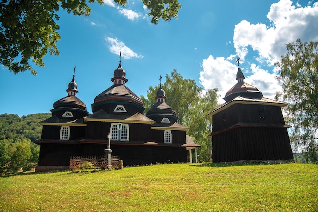 Houten kerk Nizny Komarnik, Slowakije, UNESCO