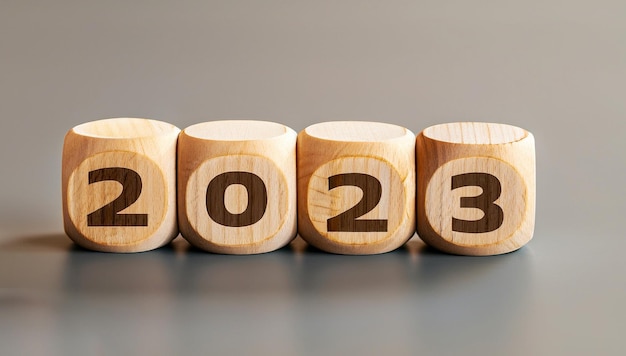 houten kubusblok vanaf 2023 generatieve Ai