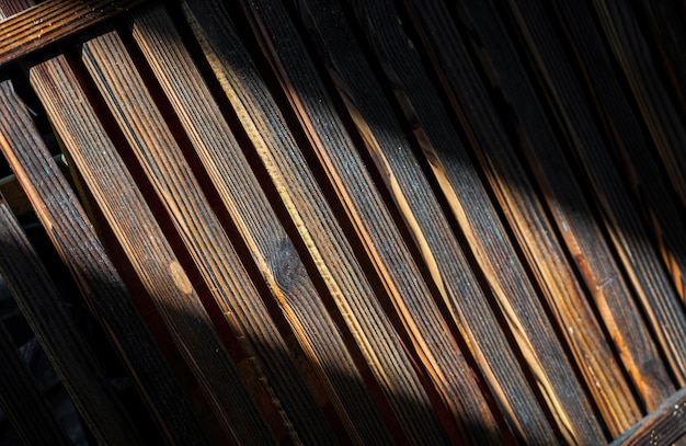 Houten latten Natuurlijk hout lat lijn regelen patroon textuur achtergrond