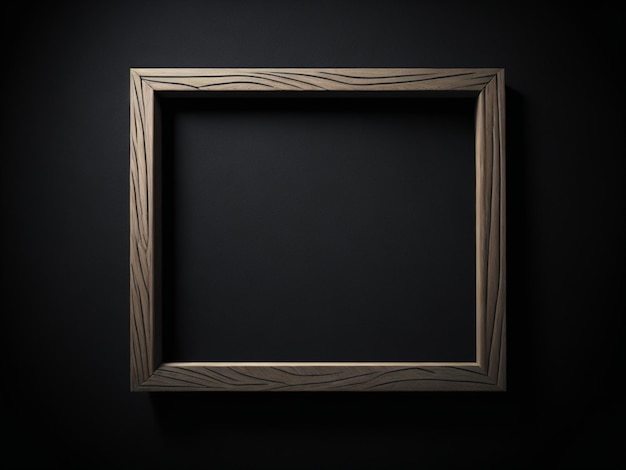 houten leeg frame achtergrond