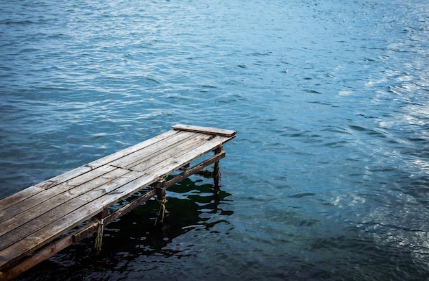 Houten pier