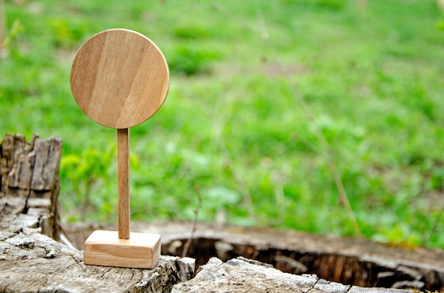 Houten plaat, houten bord