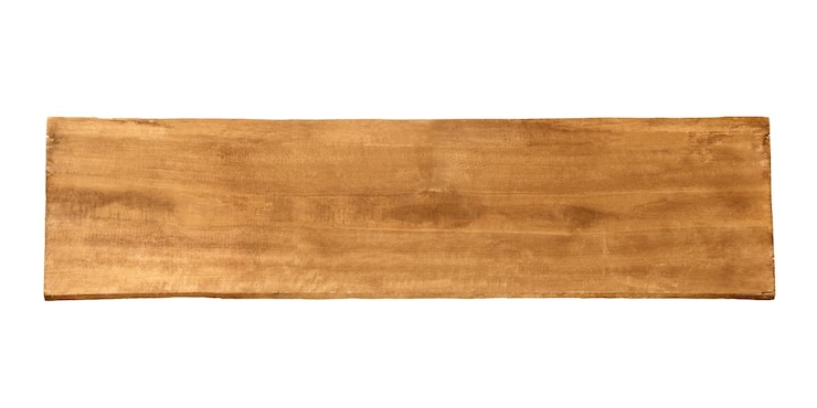 Foto houten plank png collage element op doorzichtige achtergrond