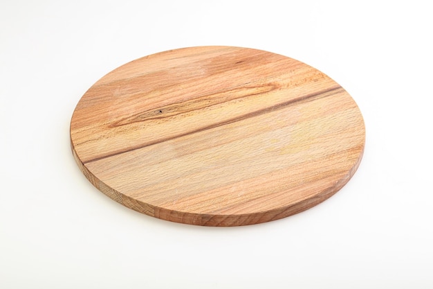 Houten plank voor keuken geïsoleerd