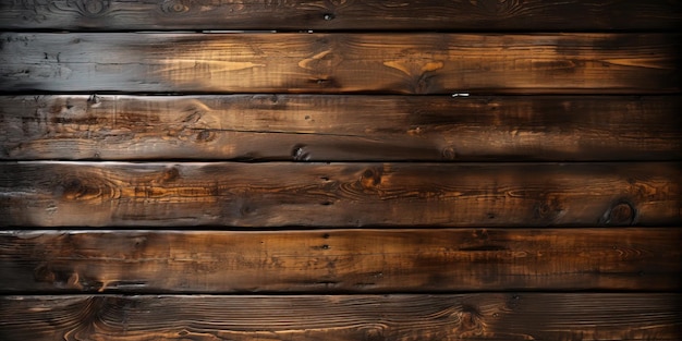 Houten planken textuur achtergrond oude donkerbruine houten schuurmuur