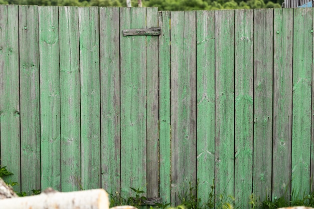 Houten poort, oude houten textuur