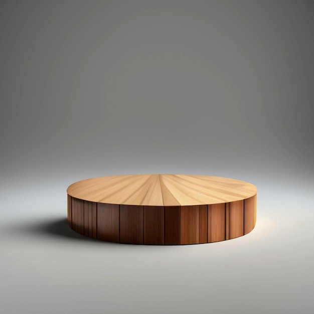 Houten productdisplay